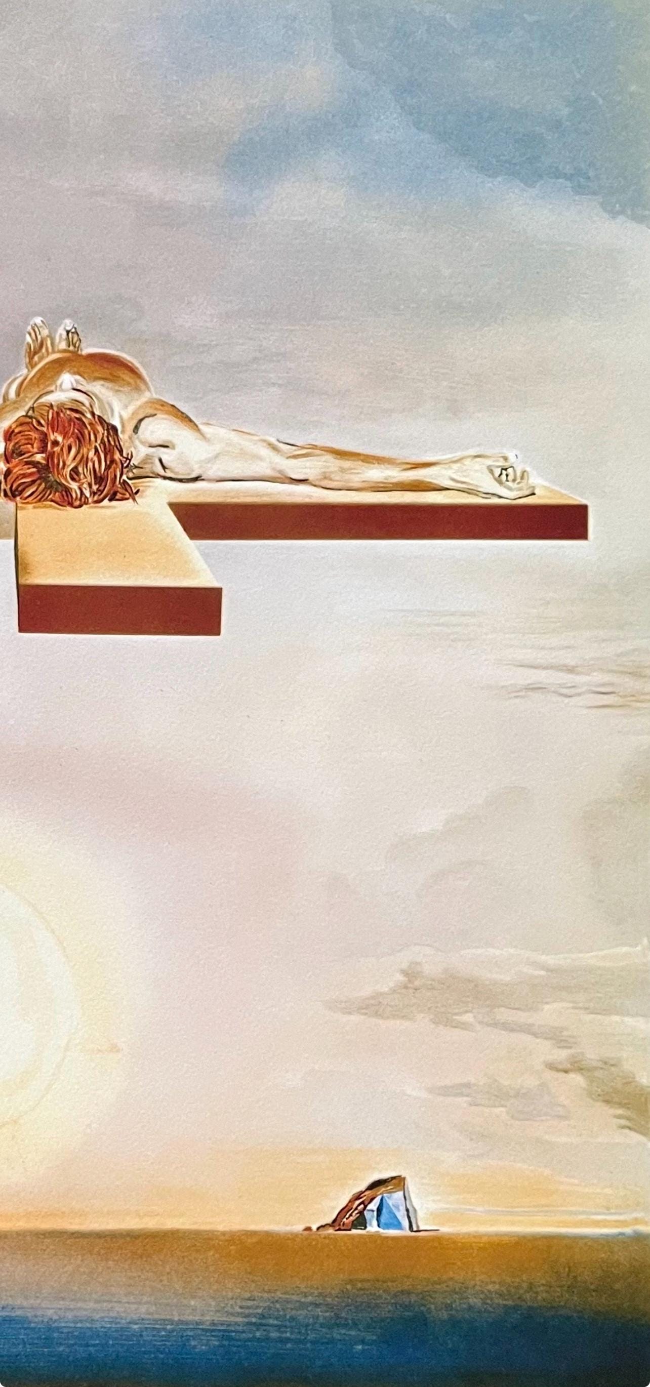 Salvador Dali, Le Christ De Gala, Fac-Smile Signed, Archival Pigment Print
