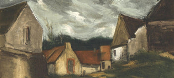 Maurice De Vlaminck, Village De La Sarthe, Vlaminck, Signed, Lithograph