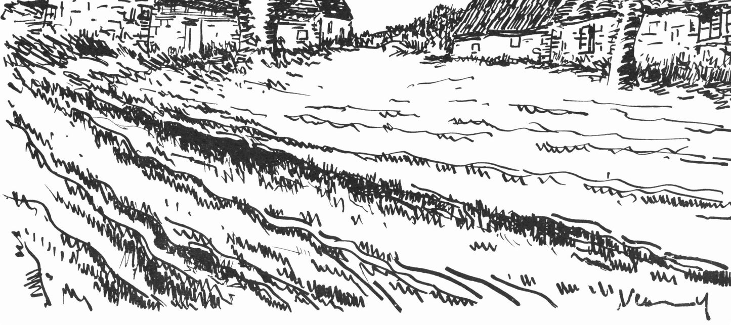 Maurice De Vlaminck, Les Challonges (Walterskirchen 276), Vlaminck, Signed, Lithograph