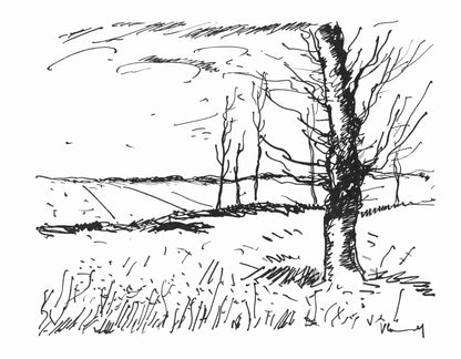 Maurice De Vlaminck, Valle De L'Avre (Walterskirchen 277), Vlaminck, Signed, Lithograph