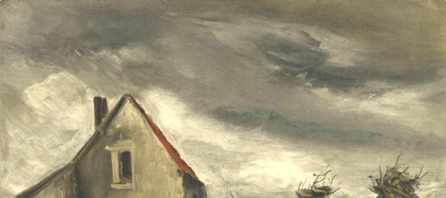 Maurice De Vlaminck, La Maison Dans La Plaine, Vlaminck, Signed, Lithograph