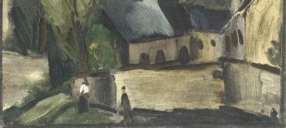 Maurice De Vlaminck, L'Glise De Bougival, Vlaminck, Signed, Lithograph