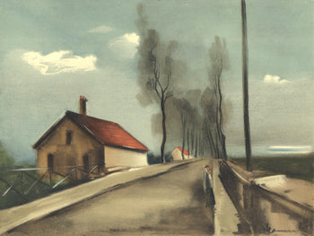 Maurice De Vlaminck, La Route De Brezolles, Vlaminck, Signed, Lithograph