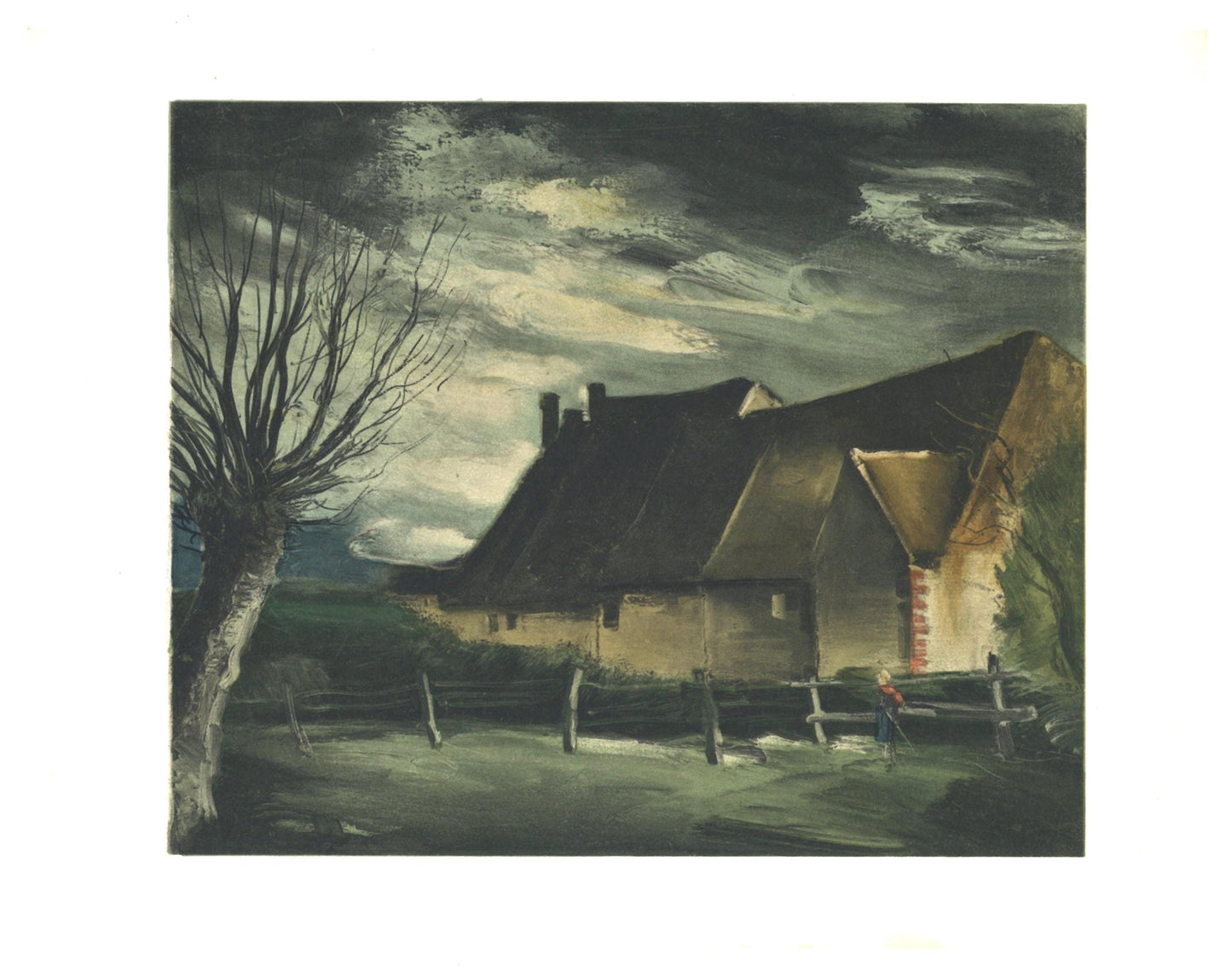 Maurice De Vlaminck, La Haute Folie, Vlaminck, Lithograph