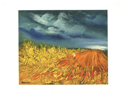 Maurice De Vlaminck, La Moisson, Vlaminck, Signed, Lithograph