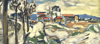 Maurice De Vlaminck, Les Coteaux De Chatou, Vlaminck, Signed, Lithograph