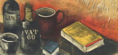 Maurice De Vlaminck, Nature Morte Au Whisky, Vlaminck, Signed, Lithograph