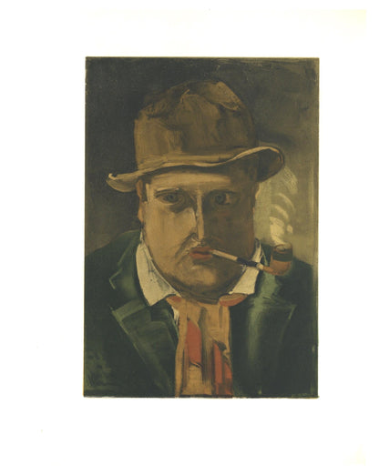 Maurice De Vlaminck, Portrait De L'Artiste, Vlaminck, Signed, Lithograph