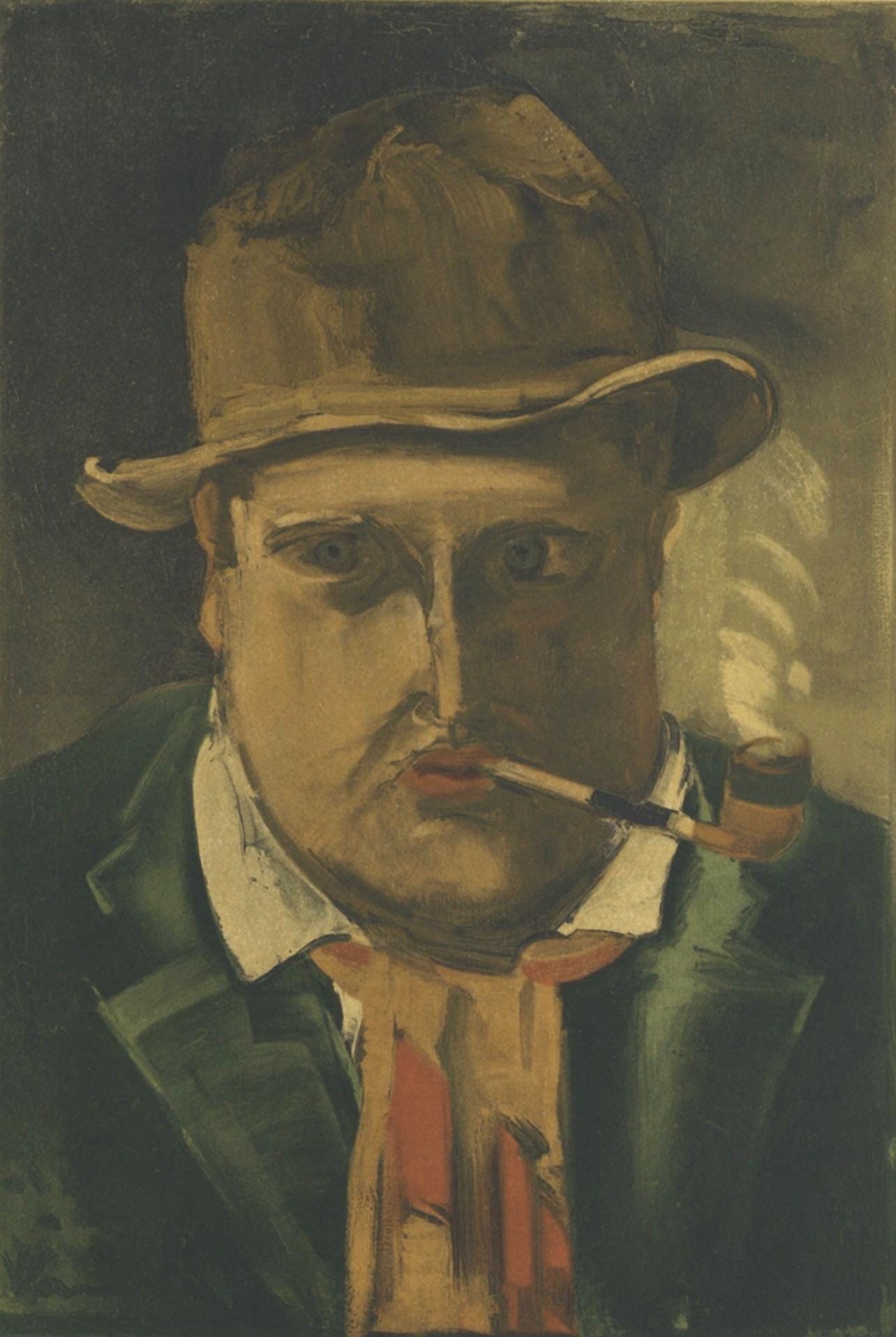 Maurice De Vlaminck, Portrait De L'Artiste, Vlaminck, Signed, Lithograph