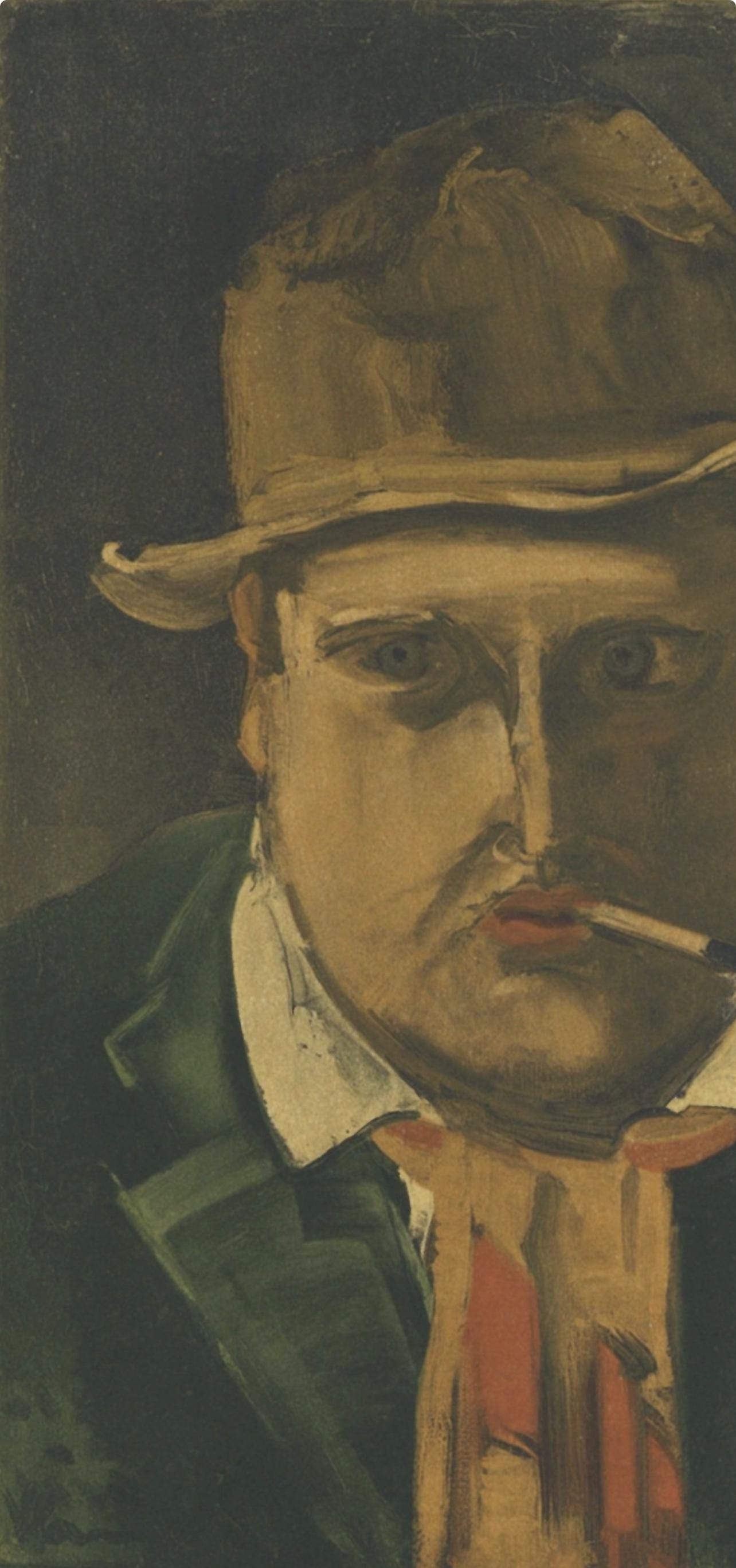 Maurice De Vlaminck, Portrait De L'Artiste, Vlaminck, Signed, Lithograph