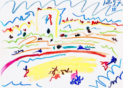 Pablo Picasso, Composition (Bloch 1276; Czwiklitzer 23), Toros Y Toreros, Lithograph