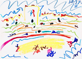 Pablo Picasso, Composition (Bloch 1276; Czwiklitzer 23), Toros Y Toreros, Lithograph