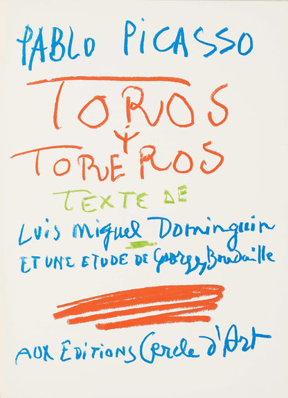 Pablo Picasso, Composition (Bloch 1276; Czwiklitzer 23), Toros Y Toreros, Lithograph