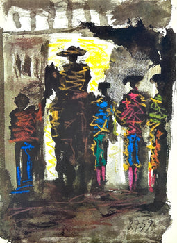 Pablo Picasso, Composition (Bloch 1276; Czwiklitzer 23), Toros Y Toreros, Lithograph
