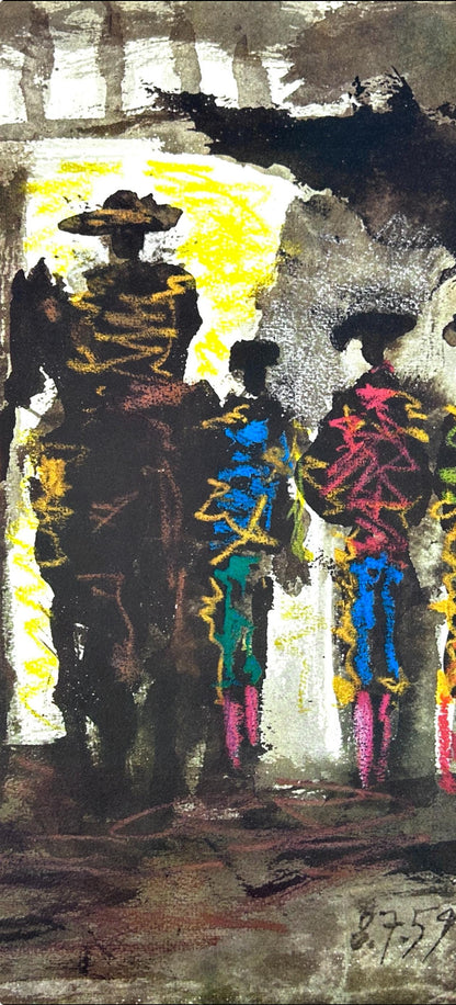 Pablo Picasso, Composition (Bloch 1276; Czwiklitzer 23), Toros Y Toreros, Lithograph