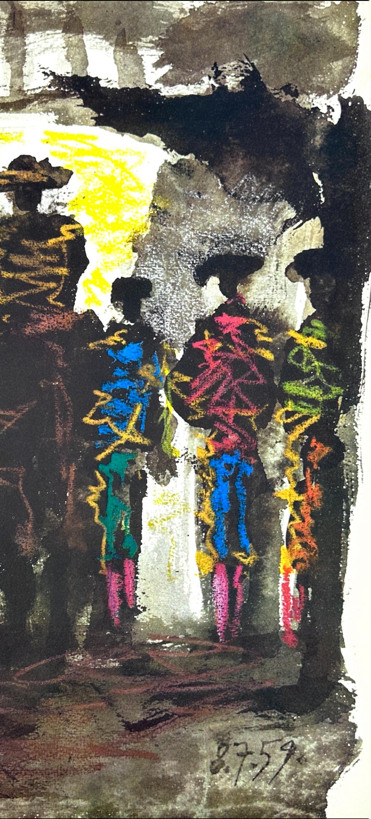 Pablo Picasso, Composition (Bloch 1276; Czwiklitzer 23), Toros Y Toreros, Lithograph