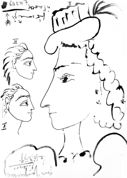 Pablo Picasso, Composition (Bloch 1276; Czwiklitzer 23), Toros Y Toreros, Lithograph