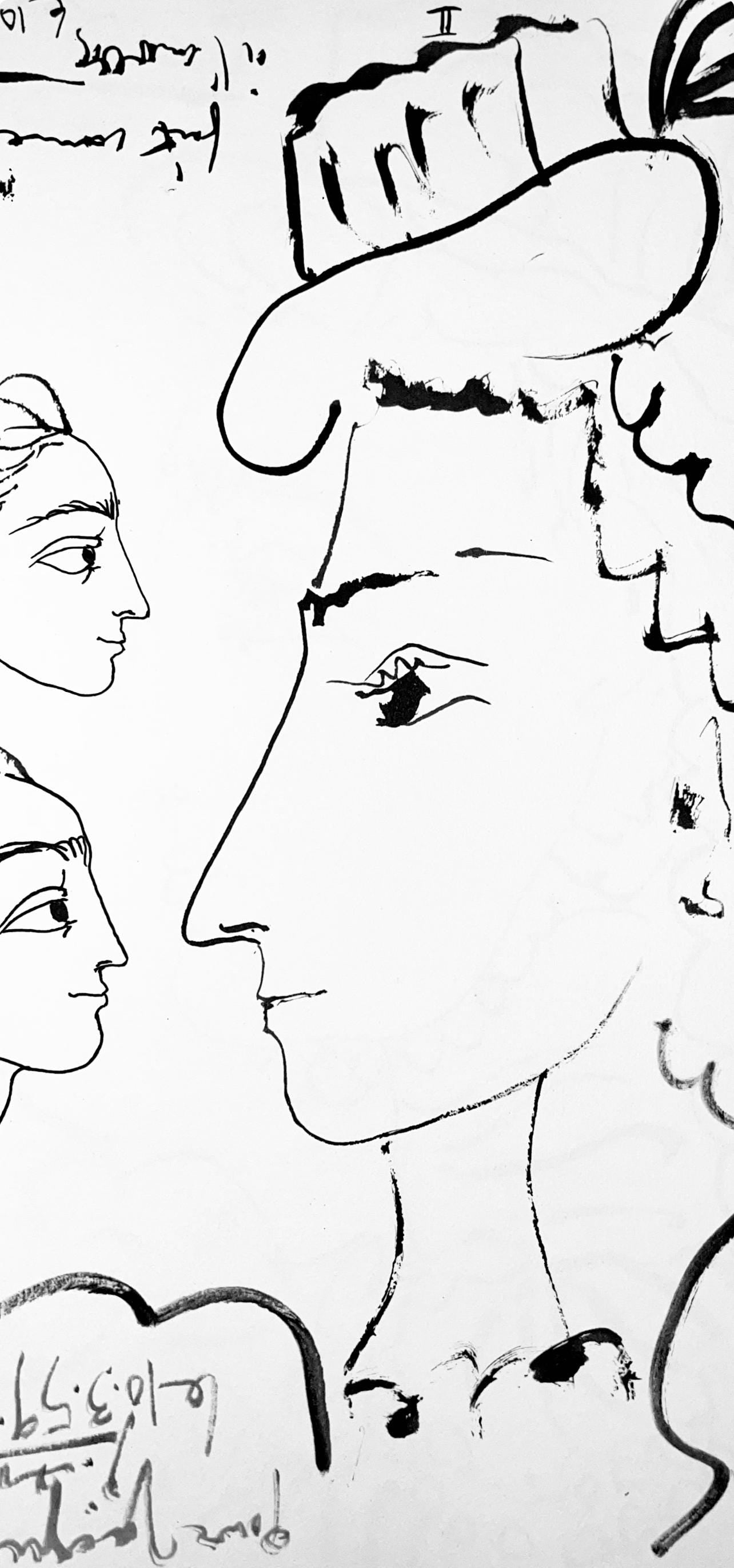 Pablo Picasso, Composition (Bloch 1276; Czwiklitzer 23), Toros Y Toreros, Lithograph