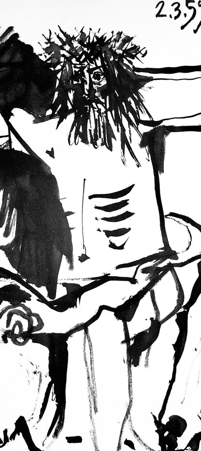 Pablo Picasso, Composition (Bloch 1276; Czwiklitzer 23), Toros Y Toreros, Lithograph