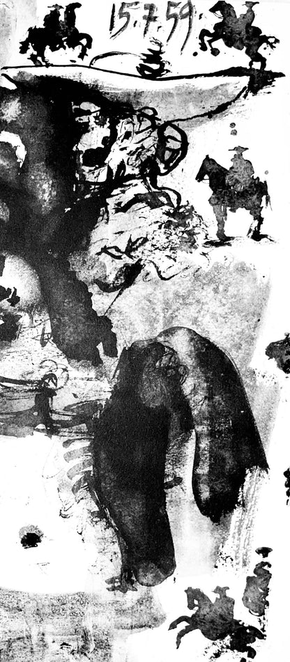 Pablo Picasso, Composition (Bloch 1276; Czwiklitzer 23), Toros Y Toreros, Lithograph