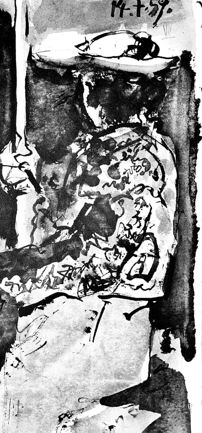 Pablo Picasso, Composition (Bloch 1276; Czwiklitzer 23), Toros Y Toreros, Lithograph