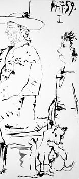 Pablo Picasso, Composition (Bloch 1276; Czwiklitzer 23), Toros Y Toreros, Lithograph