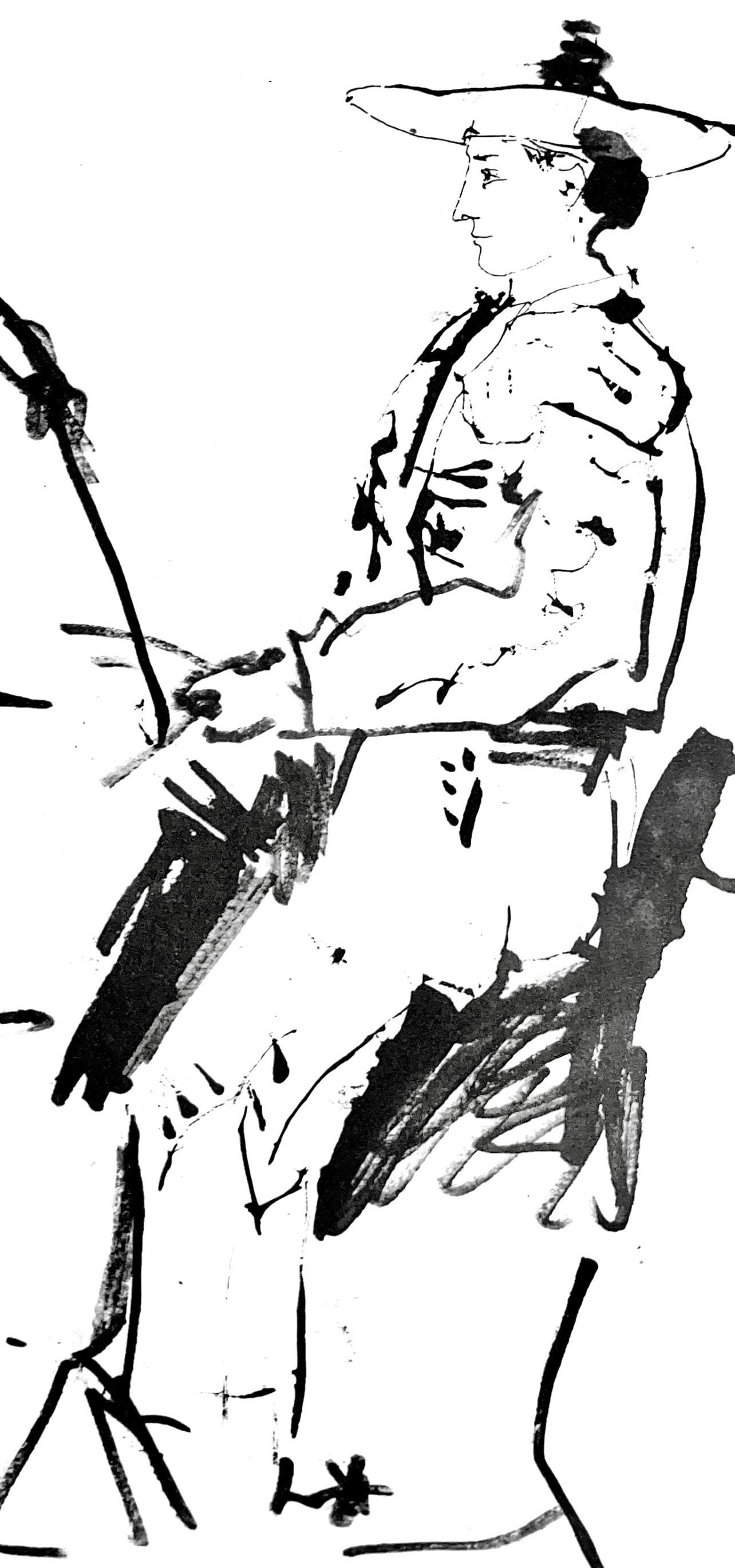 Pablo Picasso, Composition (Bloch 1276; Czwiklitzer 23), Toros Y Toreros, Lithograph