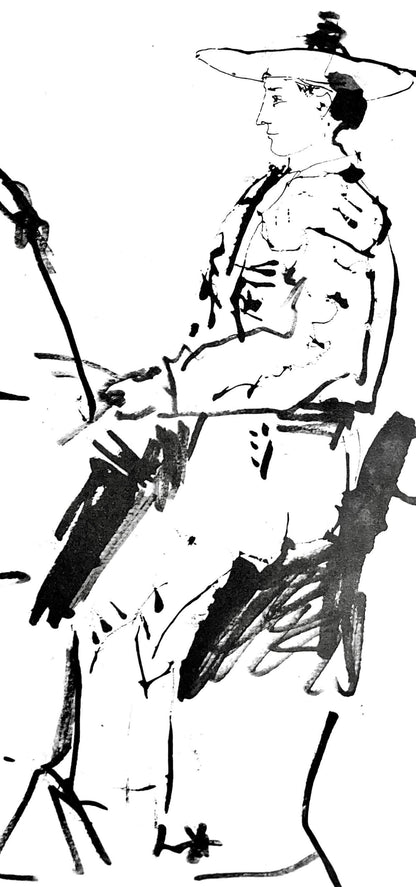 Pablo Picasso, Composition (Bloch 1276; Czwiklitzer 23), Toros Y Toreros, Lithograph