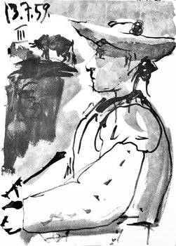 Pablo Picasso, Composition (Bloch 1276; Czwiklitzer 23), Toros Y Toreros, Lithograph