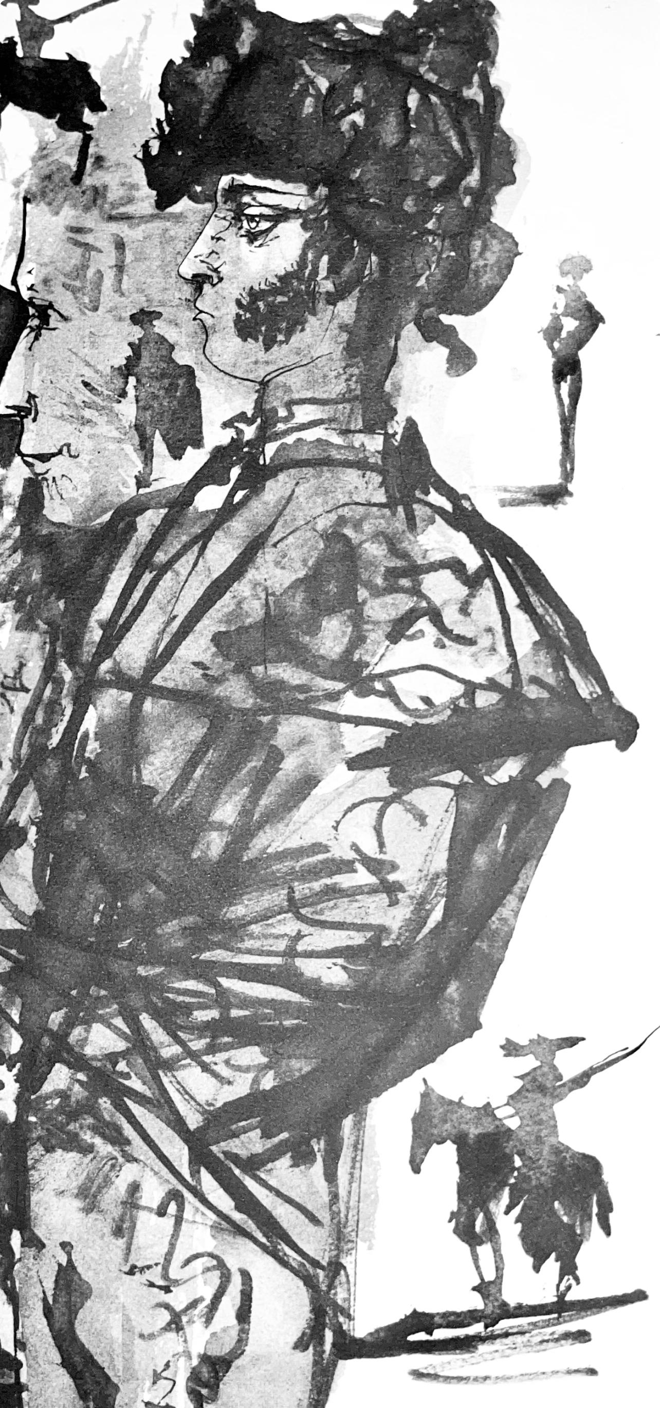 Pablo Picasso, Composition (Bloch 1276; Czwiklitzer 23), Toros Y Toreros, Lithograph