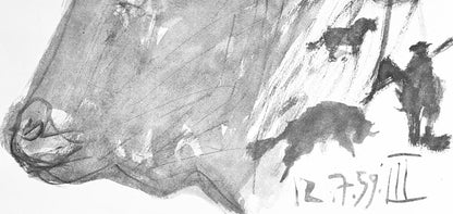 Pablo Picasso, Composition (Bloch 1276; Czwiklitzer 23), Toros Y Toreros, Lithograph