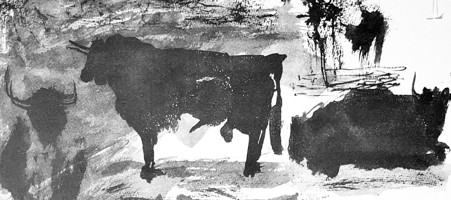 Pablo Picasso, Composition (Bloch 1276; Czwiklitzer 23), Toros Y Toreros, Lithograph