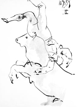 Pablo Picasso, Composition (Bloch 1276; Czwiklitzer 23), Toros Y Toreros, Lithograph