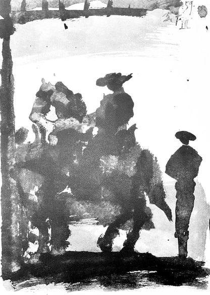 Pablo Picasso, Composition (Bloch 1276; Czwiklitzer 23), Toros Y Toreros, Lithograph