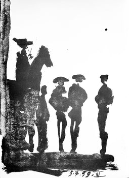 Pablo Picasso, Composition (Bloch 1276; Czwiklitzer 23), Toros Y Toreros, Lithograph