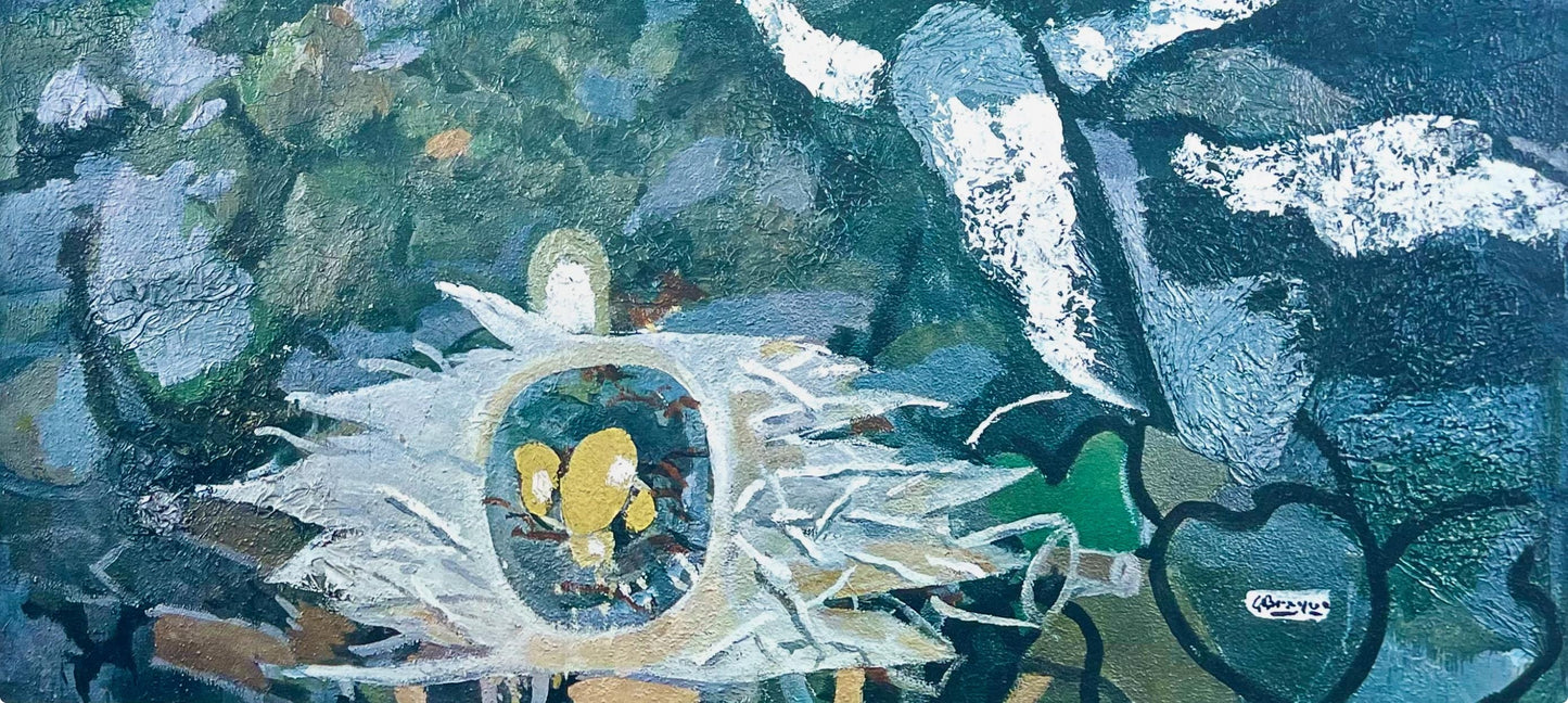 Georges Braque, Le Nid Dans Le Feuillage, L'Hommage Georges Braque, Derrire Le Miroir, Lithograph