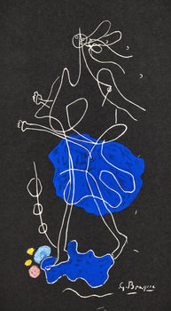 Georges Braque, Ajax, L'Hommage Georges Braque, Derrire Le Miroir, Lithograph