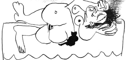 Pablo Picasso, Pome Pour Georges Braque (Cramer 124; M. 401), L'Hommage Georges Braque, Derrire Le