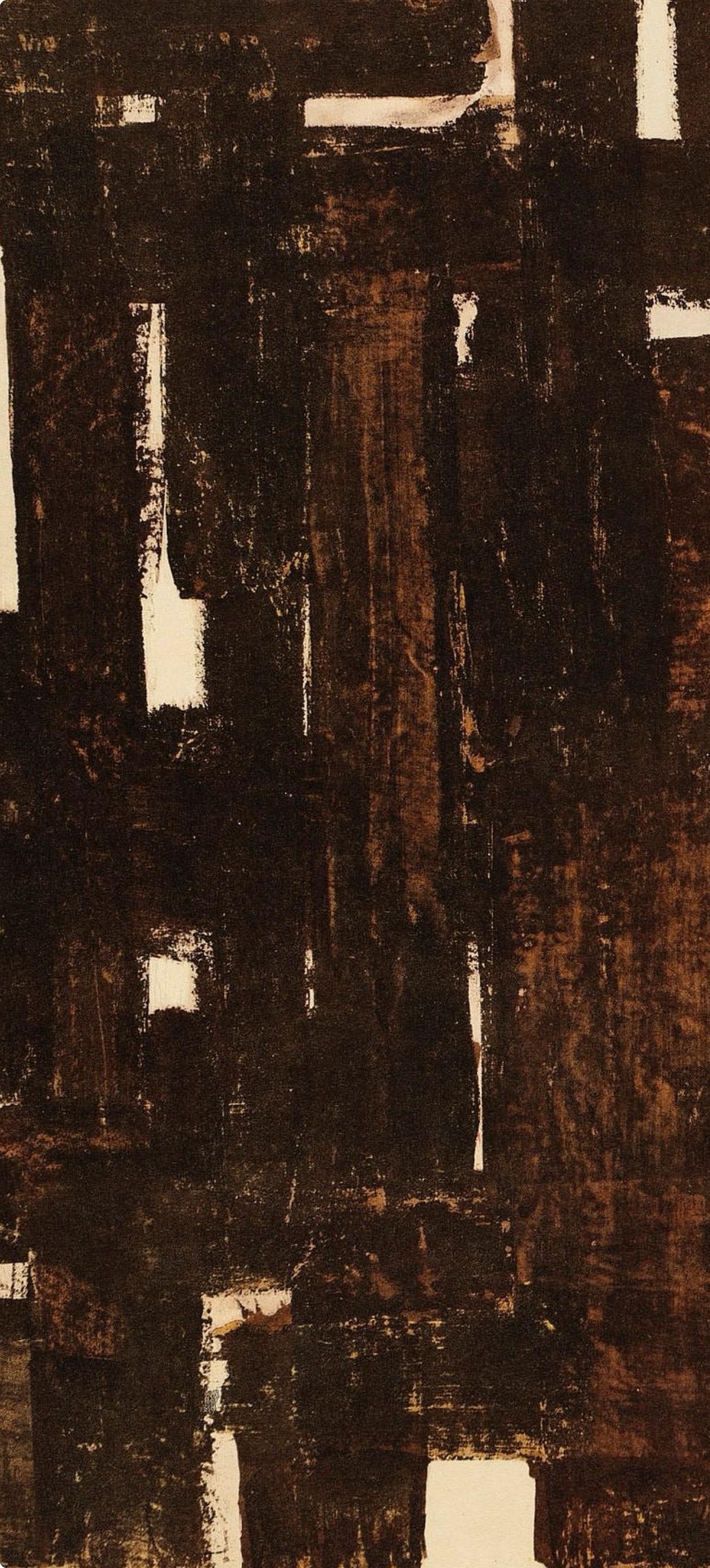Pierre Soulages, Composition, Pierre Soulages, Peintres D'Aujourd'Hui, Hliogravure
