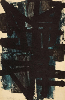 Pierre Soulages, Composition, Pierre Soulages, Peintres D'Aujourd'Hui, Hliogravure