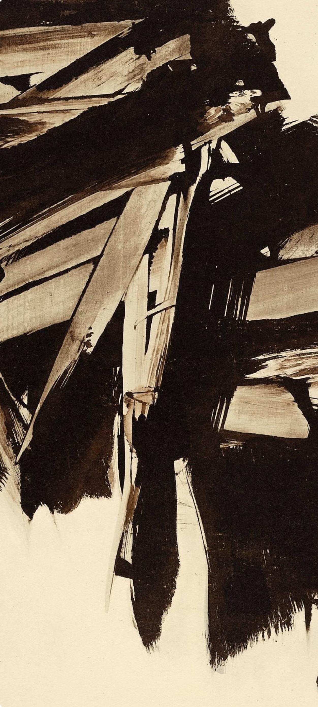 Pierre Soulages, Composition, Pierre Soulages, Peintres D'Aujourd'Hui, Hliogravure