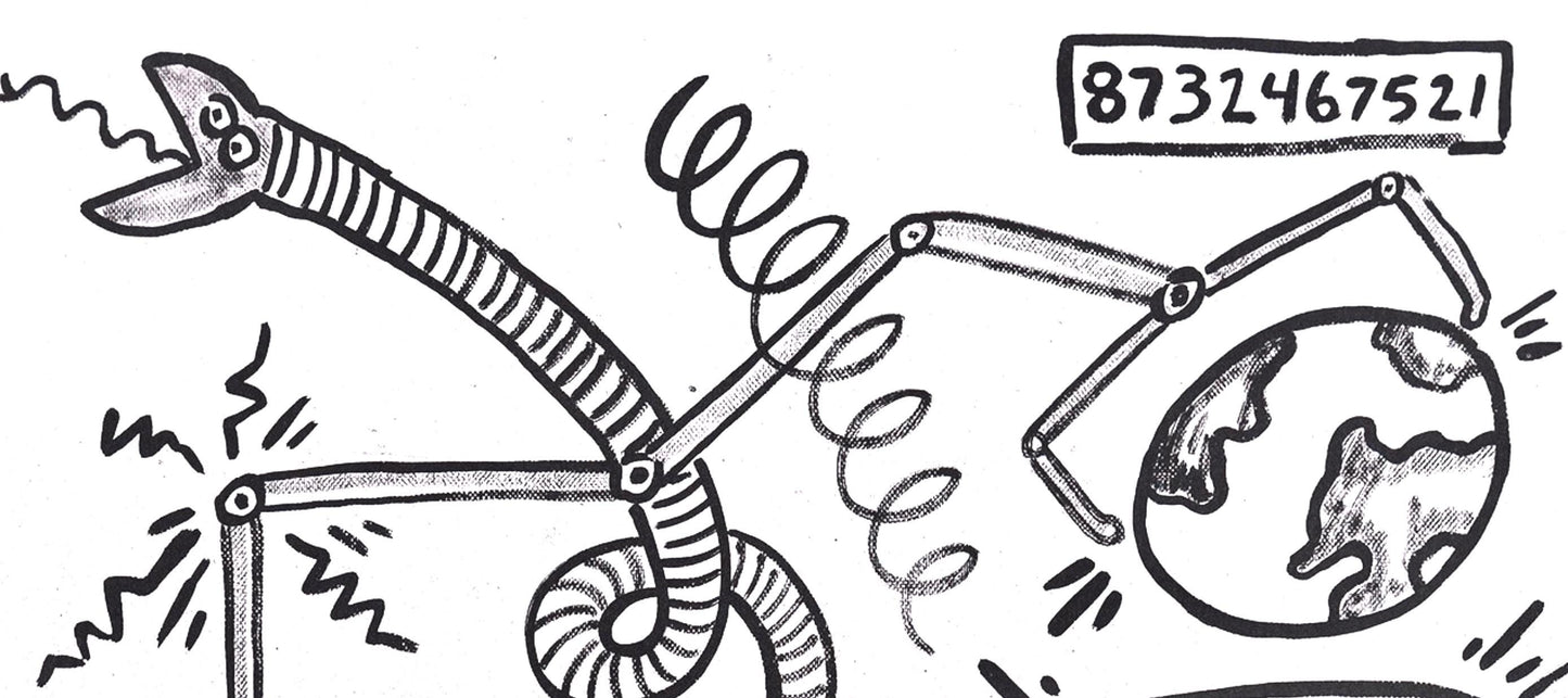 Keith Haring, Composition, Against All Odds, Lithograph