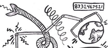 Keith Haring, Composition, Against All Odds, Lithograph