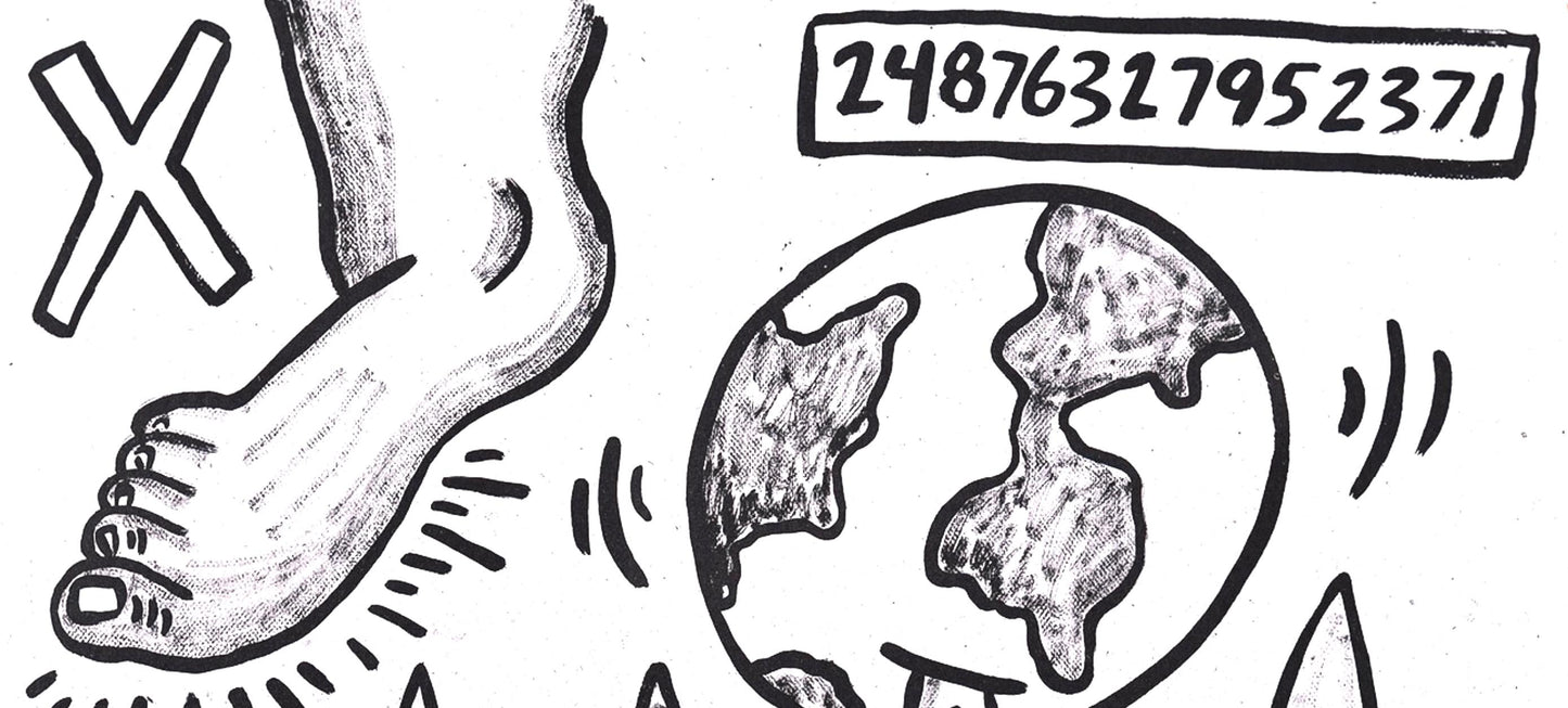 Keith Haring, Composition, Against All Odds, Lithograph