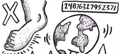 Keith Haring, Composition, Against All Odds, Lithograph