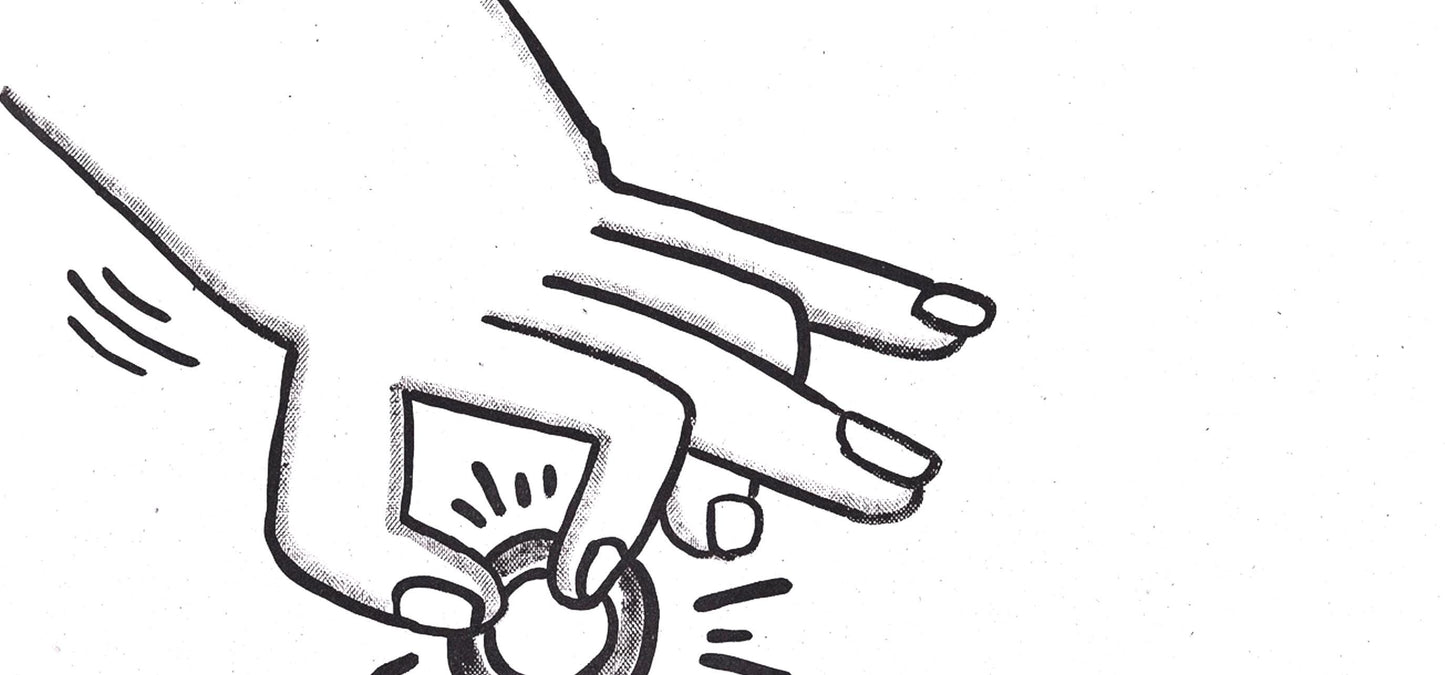 Keith Haring, Composition, Against All Odds, Lithograph