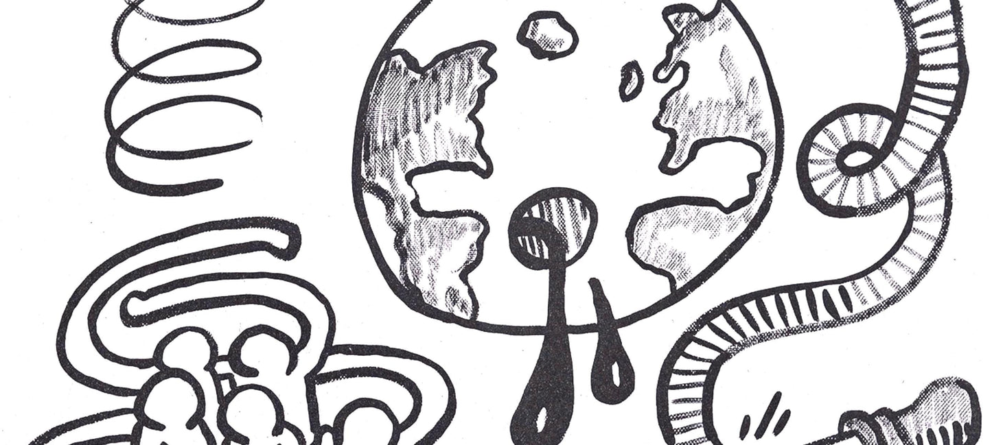 Keith Haring, Composition, Against All Odds, Lithograph