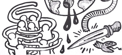 Keith Haring, Composition, Against All Odds, Lithograph