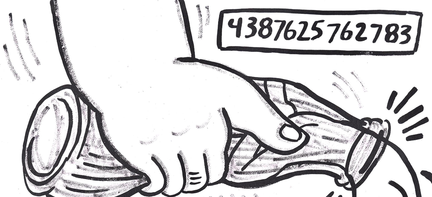 Keith Haring, Composition, Against All Odds, Lithograph