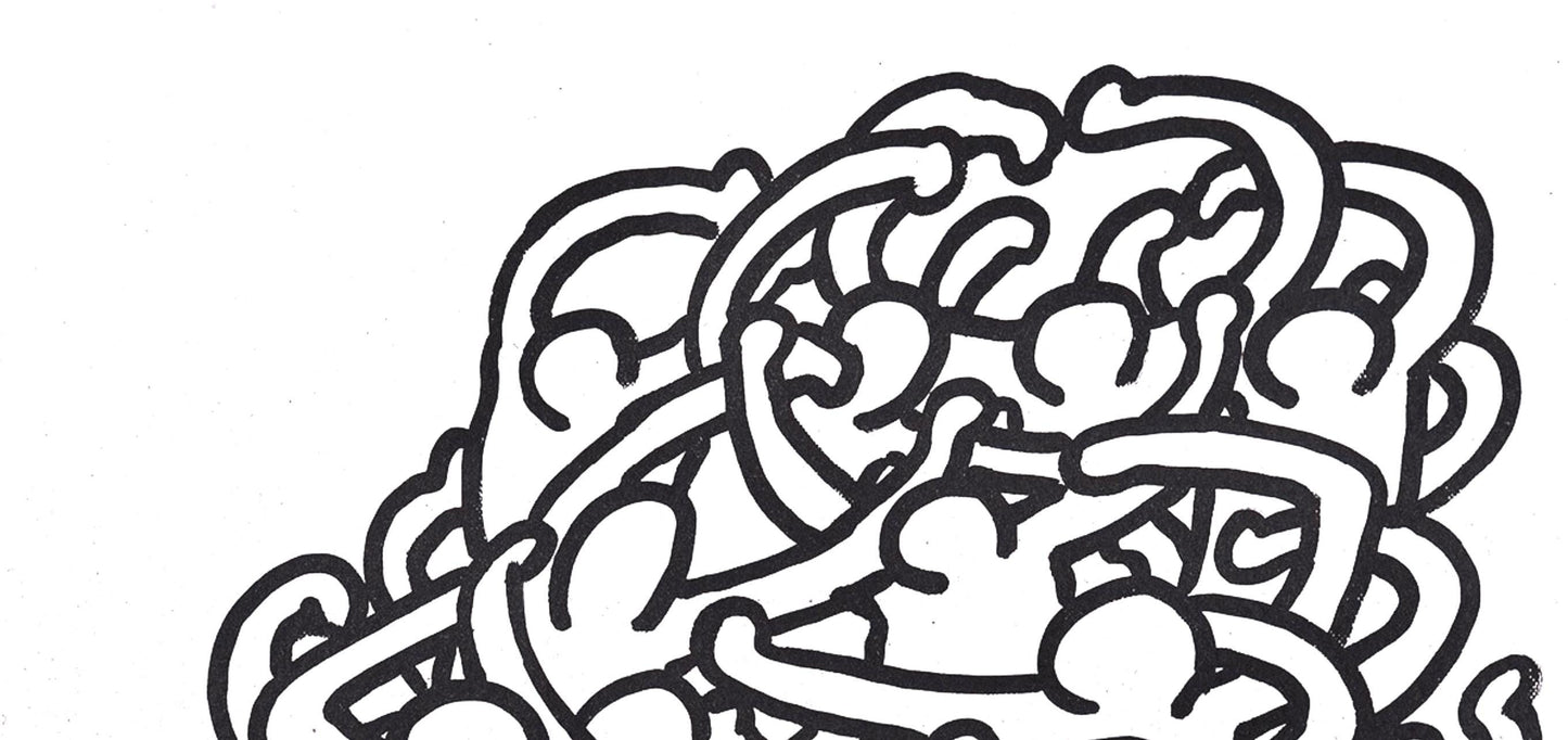 Keith Haring, Composition, Against All Odds, Lithograph